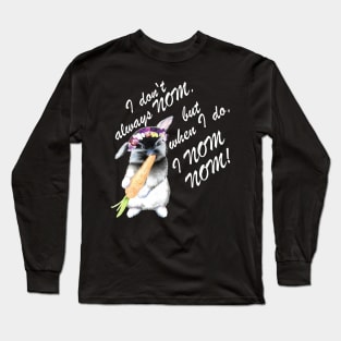 Nom Nom Bunny Long Sleeve T-Shirt